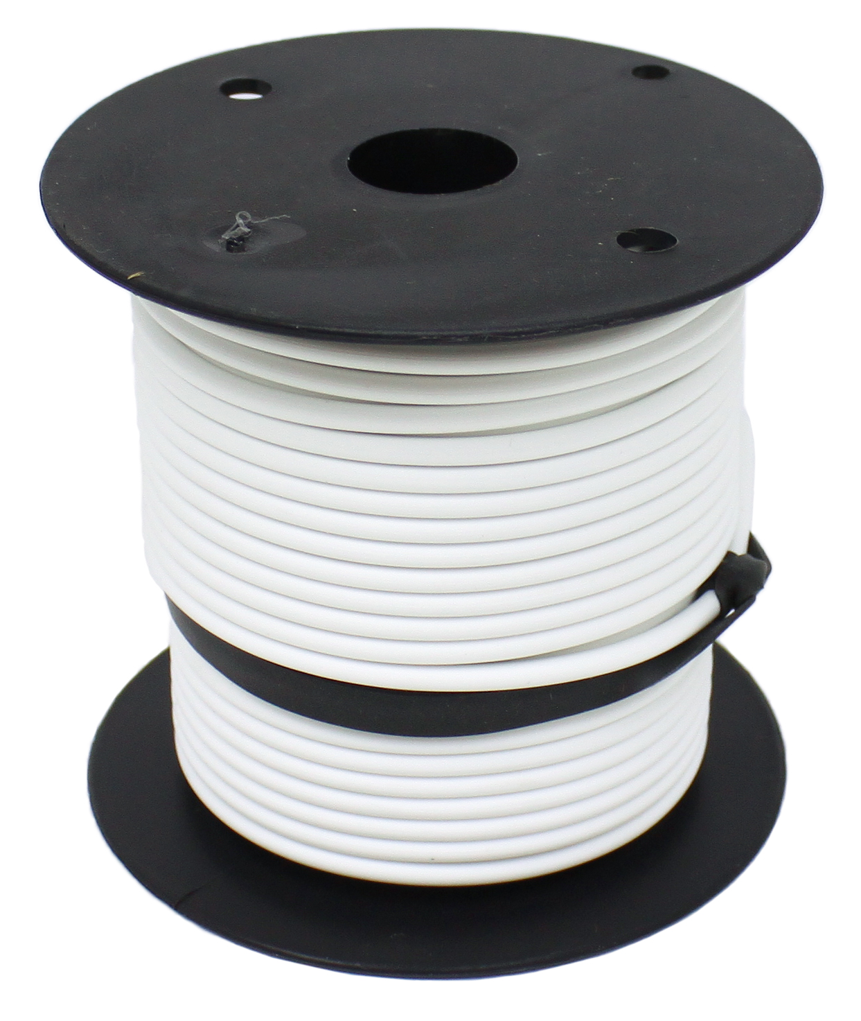 Cross-Linked Polyethylene Single Conductor Wire - 20 ga - White